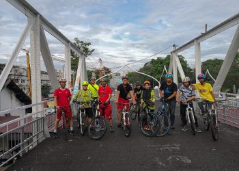 Gowes Bareng Sihar, Komunitas Sepeda Ini Berharap Ada Even Tour de Toba