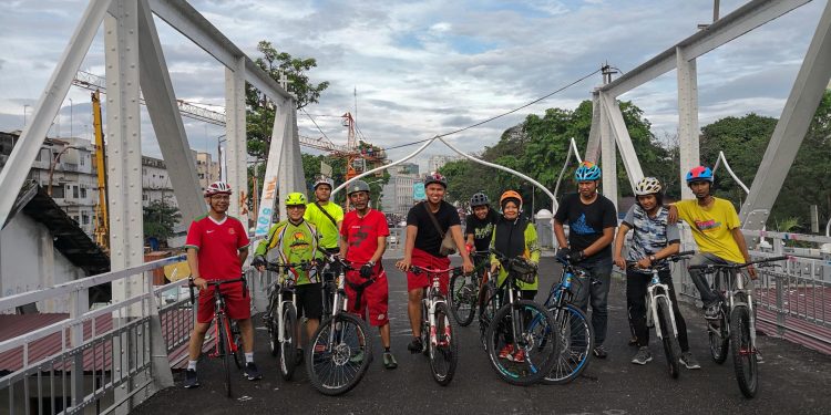 Gowes Bareng Sihar, Komunitas Sepeda Ini Berharap Ada Even Tour de Toba Gowes Bareng Sihar, Komunitas Sepeda Ini Berharap Ada Even Tour de Toba