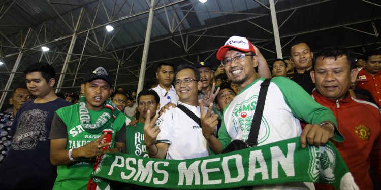 PSMS Ungguli Arema FC Dua Gol, Sihar Disambut Teriakan DJOSS PSMS Ungguli Arema FC Dua Gol, Sihar Disambut Teriakan DJOSS