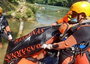 Pargaulan Hutagaol Hanyut dan Tewas saat Cari Ikan di Sungai Asahan