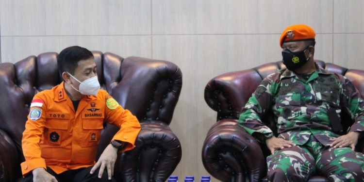 Kepala Kantor SAR Medan Terima Kunjungan Silaturahmi Danwing III Paskhas