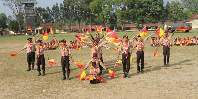 Siantar Scout Skill Cup. SMP N 1 Juarai Lomba..