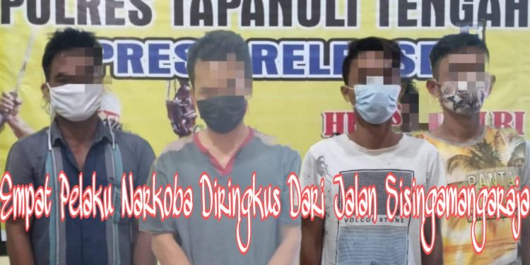 4 Pelaku Narkoba Ditangkap dari Jalan Sisingamangaraja Sibolga 4 Pelaku Narkoba Ditangkap dari Jalan Sisingamangaraja Sibolga