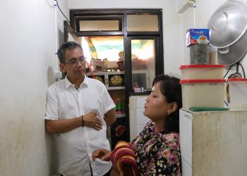 Dengan Mata Berkaca-kaca, Penghuni Rusunawa Jolong Curhat ke Sihar