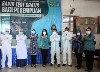 Sambut Hari Ibu, TP PKK Siantar Gelar Rapid Test Gratis bagi Kaum Perempuan