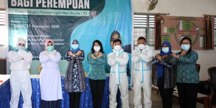 Sambut Hari Ibu, TP PKK Siantar Gelar Rapid Test Gratis bagi Kaum Perempuan Sambut Hari Ibu, TP PKK Siantar Gelar Rapid Test Gratis bagi Kaum Perempuan