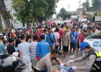 Kecelakan Beruntun di Jalinsum Siantar-Perdagangan Tewaskan Sejumlah Pengendara