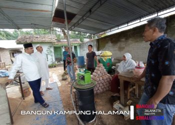 Kunjungi Pembibitan Jamur Tiram, Hasim Siap Kembangkan UMKM