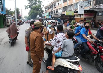 PDP dan ODP di Siantar Bertambah, GTPP Covid-19 Siantar Makin Gencar Patroli