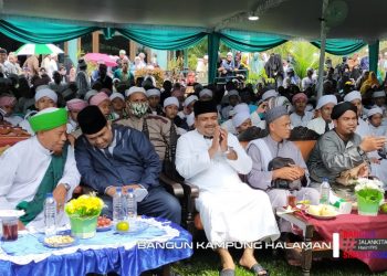 Dekat dengan Santri dan Ulama, Hasim Hadiri Maulid Nabi di Ponpes Darussalam