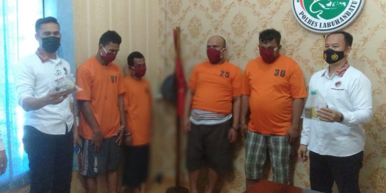 Jaringan Peredaran Sabu Rantauprapat Dibongkar, Gembong Narkoba Kembus Ditangkap