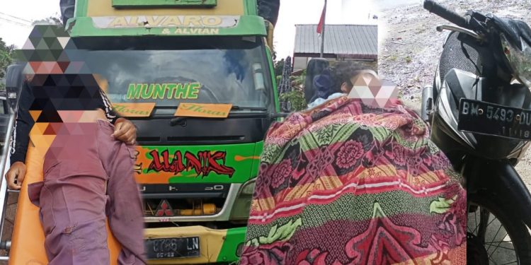 Tabrakan dengan Truk, Kristina Boru Hutabarat Meregang Nyawa, Rayani Pakpahan Luka Berat Tabrakan dengan Truk, Kristina Boru Hutabarat Meregang Nyawa, Rayani Pakpahan Luka Berat