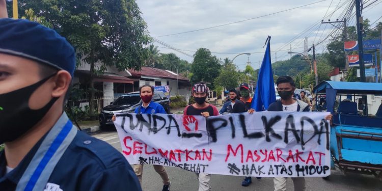Kelompok Cipayung Demo Minta Pilkada Ditunda