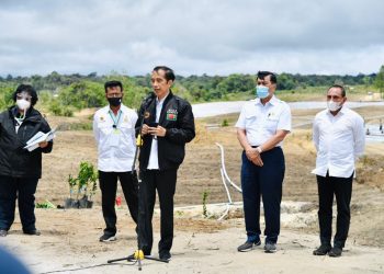 Presiden Jokowi Tinjau Lumbung Pangan Baru di Humbang Hasundutan