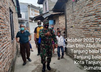 Demi Menjaga Keamanan Warga Binaannya Dari Covid-19, Personel Jajaran Kodim 0208/Asahan Laksanakan Penyemprotan