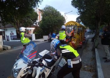 Kasat Lantas Polres Siantar Penuhi Ucapannya Tindak Odong-odong