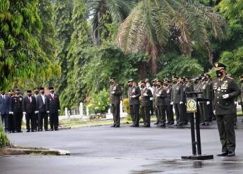 Sambut HUT ke-75 TNI, Wakil Walikota Siantar Turut Ziarah dan Tabur Bunga di TMP Nagur