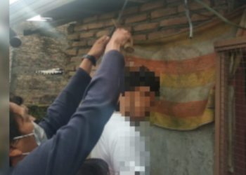 Reviani Marbun Menjerit Histeris, Anaknya Imanuel Manik Ditemukan Tewas Tergantung