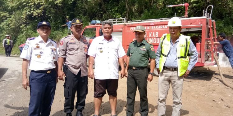 Jalan Lintas Menuju Parapat Danau Toba Sudah Bisa Dilalui
