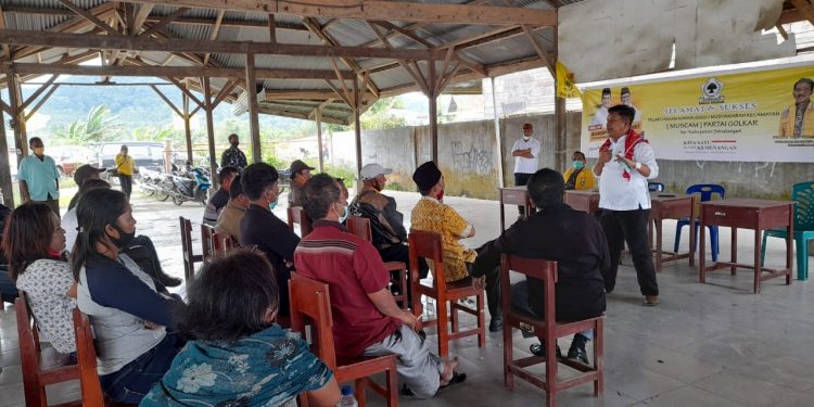 Kader Partai Golkar Dolok Silou Komit Menangkan RHS-ZW Kader Partai Golkar Dolok Silou Komit Menangkan RHS-ZW