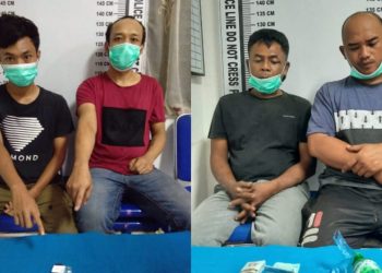Dua Rumah Digrebek di Siantar, Sabu Ditemukan di Parit dan Kamar Mandi