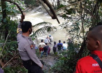 Adi Lolo Angkat  Hanyut di Sungai Lae Simbolon, Pemuda Batak Bersatu dan Tim SAR Masih Lakukan Pencarian