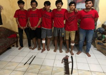 Beraksi di Medan, Dua dari Enam Begal yang Diringkus Polsek Delitua Ditembak