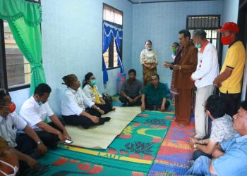 RHS Calon Bupati Nomor 1 Kunjungi Kampung Sinaga di Girsang