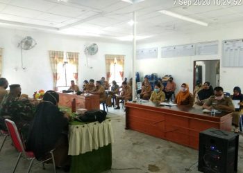 Personel Jajaran Kodim 0208/Asahan Turut Hadir Dalam Rakorpem Di Kabupaten Asahan