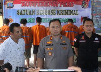 Lima Toko di Siantar Dibobol Maling, Iptu Nur Istiono Berang dan Tangkapi 6 Pelaku