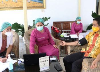 Presiden, Gubsu dan Walikota Pematangsiantar Telah Divaksin Covid-19