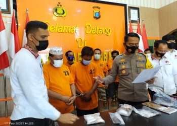 Polres Labuhanbatu Ungkap 126 Kasus Narkoba, Dua Pelaku Ditembak