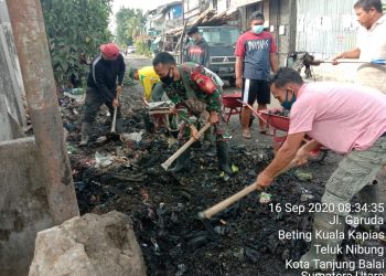 Dalam Wujud Persatuan, Personel Jajaran Kodim 0208/Asahan Kompak Lakukan Keberhasilan Bersama Masyarakat