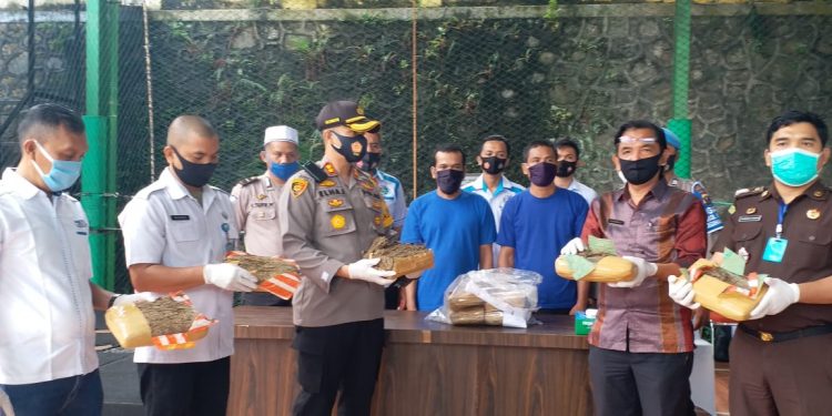 Polres Tapsel Paparkan Pengungkapan Kasus Narkoba dan Musnahkan Barang Bukti Polres Tapsel Paparkan Pengungkapan Kasus Narkoba dan Musnahkan Barang Bukti