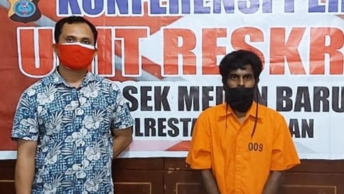 Ketahuan Tiga Kali Bongkar Rumah di Jalan Pattimura, Vijay Kumar Diciduk Ketahuan Tiga Kali Bongkar Rumah di Jalan Pattimura, Vijay Kumar Diciduk
