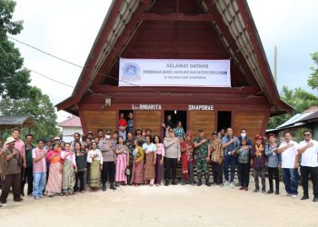 Temu Ramah Kapolres Simalungun Bersama Masyarakat Adat Ambarita Sihaporas (Lamtoras) Mendukung Harkamtibmas
