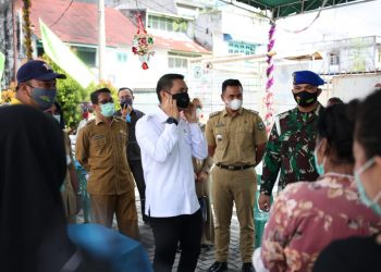 Walikota dan Wakil Walikota Siantar Tinjau Persiapan Pemungutan Suara di Sejumlah TPS