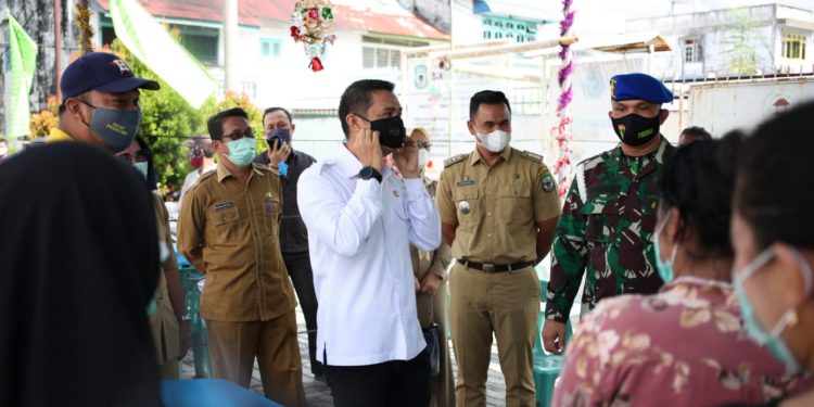 Walikota dan Wakil Walikota Siantar Tinjau Persiapan Pemungutan Suara di Sejumlah TPS