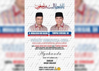Turut Berduka Cita dari Hasim-TPS untuk Keluarga Tim Pemenangan