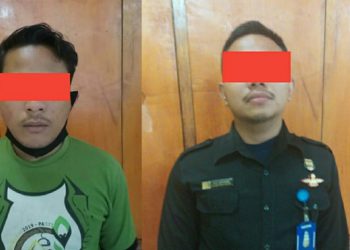 Lempari Masa Unras Dari Atas Gedung, 2 Satpam DPRD Medan Ditangkap Polrestabes Medan