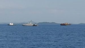 TNI AL Tangkap Lima Pencuri yang Gunakan Dua Speed Boat di Selat Singapura