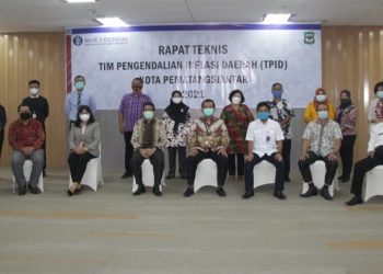 Edhi Rahmanto Hidayat Sampaikan Kondisi Inflasi yang Terkendali di Siantar dalam Rapat Teknis TPID