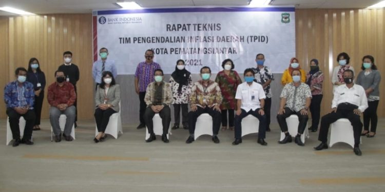 Edhi Rahmanto Hidayat Sampaikan Kondisi Inflasi yang Terkendali di Siantar dalam Rapat Teknis TPID