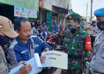 Polres Bogor Gelar Ops Yustisi Upaya Penertiban Protokol Kesehatan