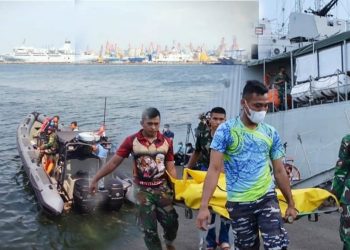 Kapal Tenggelam, 3 Orang Tewas dan 13 Diselamatkan TNI AL
