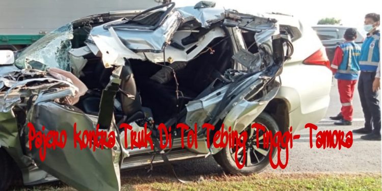 Bedman Sianipar Tewas Kecelakaan, Pajero Sport kontra Truk di Tol Tebingtinggi-Tamora Bedman Sianipar Tewas Kecelakaan, Pajero Sport kontra Truk di Tol Tebingtinggi-Tamora