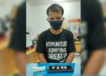 Buang Sabu di Pinggir Jalan Perwira, Leonard Rumahorbo Digiring ke Polres Siantar
