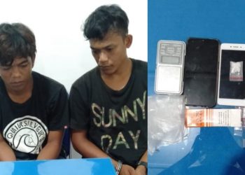 Polres Simalungun Tangkap Dua Pemilik Sabu di Perumahan Bunda Mas Siantar