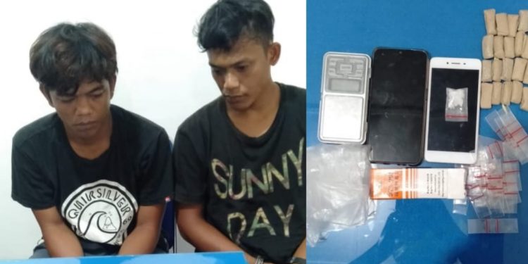 Polres Simalungun Tangkap Dua Pemilik Sabu di Perumahan Bunda Mas Siantar