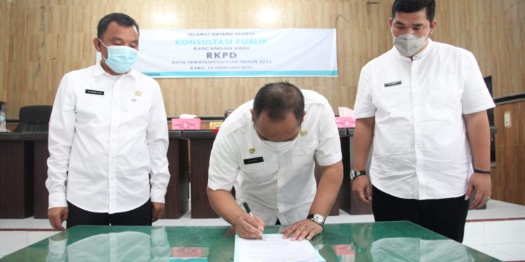 Pemko Siantar Gelar Konsultasi Publik Ranwal RKPD Tahun 2022, Ada 4 Fokus Pembangunan